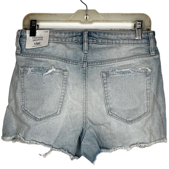 YMI Festival Denim Shorts nwt - Picture 3 of 6